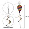 In the Breeze 0980 - Rainbow Swirl Hot Air Balloon Spinner - Outdoor Hanging Decoration